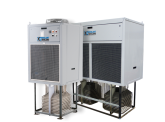 D Series chillers, drop-in chillers, 1-30 ton capacity, drop-in submerged coils, cleanable, no clogging