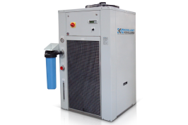 s series chiller, koolant koolers chiller, machine tool image, laser chiller, thermal management, 2-30 ton capacity chiller
