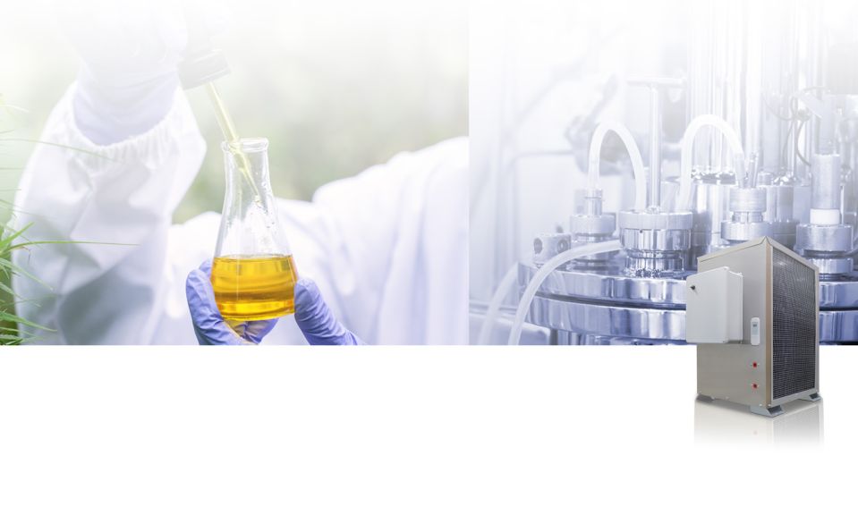 cannabis, cannabis extraction, extraction equipment, extraction chillers, cooling equipment for extraction, glycol chillers, water-cooled chillers, cannabis equipment