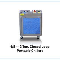 J-series chiller, portable chiller, laser chillers, air cooled chillers, glycol water mix, process cooling, food and beverage cooling, water cooling, small size chillers