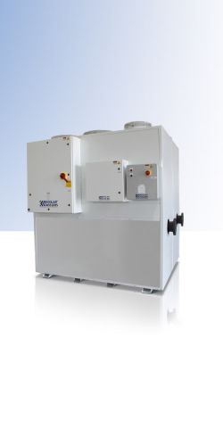 P series chillers, Koolant Koolers Pressurized chillers, pressurized modular chillers, pressurized closed loop chiller systems, dual refrigeration, redundancy, oxygen-free system