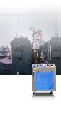process cooling chillers, dimplex thermal solutions, mobile graphic
