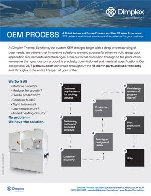oem process with dimplex thermal, designing oem cooling solutions guide