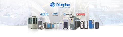 dimplex thermal solutions logos, chiller companies, industrial chiller, koolant koolers, hyfra, riedel cooling, riedel kooling, werner finley