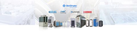 Koolant Koolers, Dimplex thermal solutions, glen dimplex precision cooling group, werner finley, hyfra, riedel kooling, industrial chillers, liquid chillers, glycol chillers, air cooling process cooling, renewable energy cooling, homepage graphic