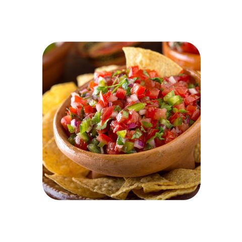 food processing chillers, mexican food, salsa and chips graphic, case study casa sanchez, food processing, beverage processing, dimplex graphic